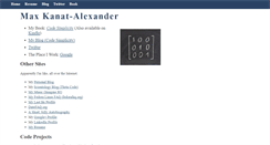 Desktop Screenshot of max.kanat.us