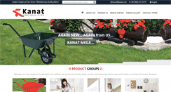 Desktop Screenshot of kanat.com